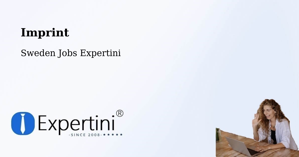 Imprint – Linköping - Sweden Jobs Expertini